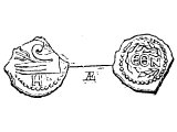 Kodrantes (Matt.5.26), Roman Quadrans or Teruncius, worth quarter of an As